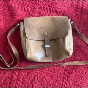 COPY - Loyal Leather Crossbody. Made by those rescued from trafficking.